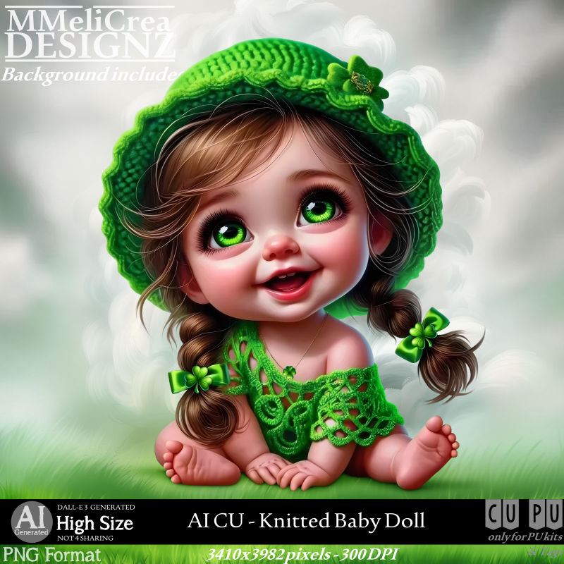 (image for) AI - CU Knitted Baby Doll (CU4PU/PNG)